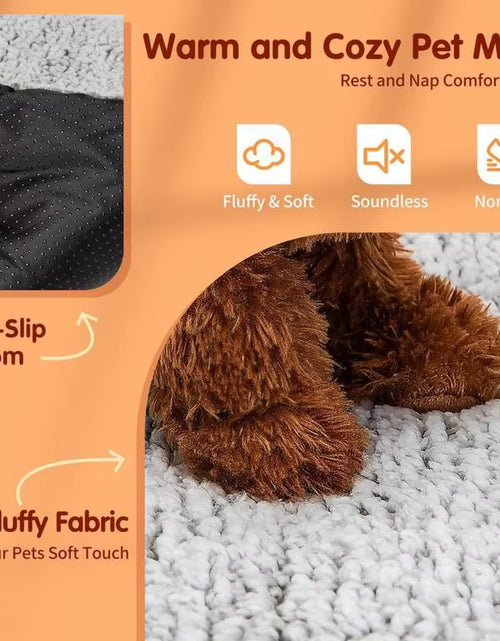 Load image into Gallery viewer, Self Warming Cat Bed Waterproof Self-Warming Pet Mat Reflects Pet Body Heat Pet Warmer Pad for Constant Temperature Washable
