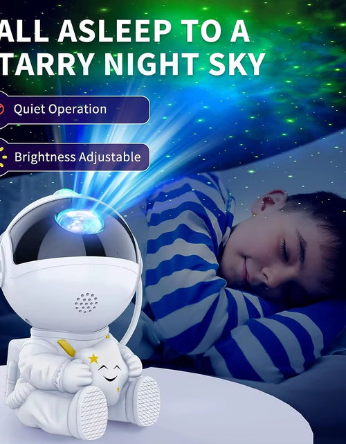 Load image into Gallery viewer, Star Projector Galaxy Night Light Astronaut Space Projector Starry Nebula Ceiling LED Lamp for Bedroom Home Decorative Kids Gift
