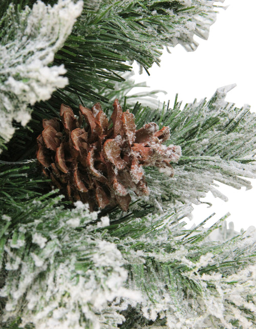 Load image into Gallery viewer, Medium Flocked Angel Pine Artificial Christmas Tree - 6&#39; - Unlit
