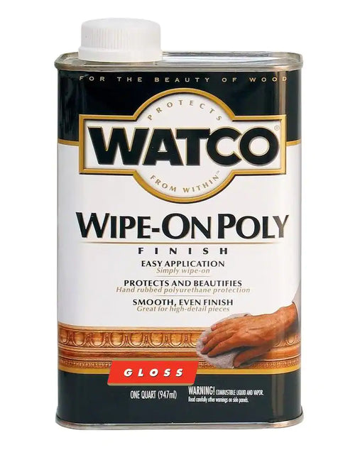 Load image into Gallery viewer, 1 Qt. Gloss Polyurethane Wipe-On
