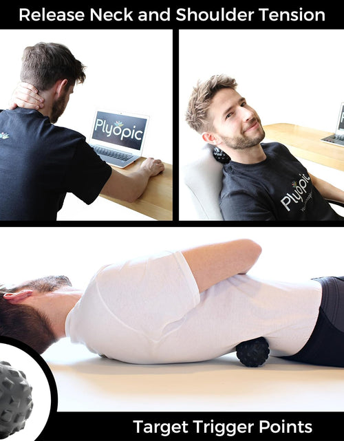 Load image into Gallery viewer, Massage Ball Set - for Deep Tissue Muscle Recovery, Myofascial Release, Trigger Point Therapy, Mobility, Plantar Fasciitis Relief - Eliminate Muscle Pain and Tension in Your Back Neck Foot
