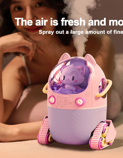 Load image into Gallery viewer, New Astronaut Air Humidifier 220Ml with Night Light 1200Mah Battery Rechargeable Home Aroma Oil Diffuser Gift for Kids
