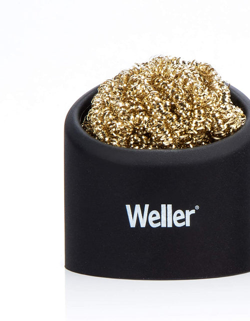 Load image into Gallery viewer, Soldering Brass Sponge Tip Cleaner with Silicone Holder - WLACCBSH-02
