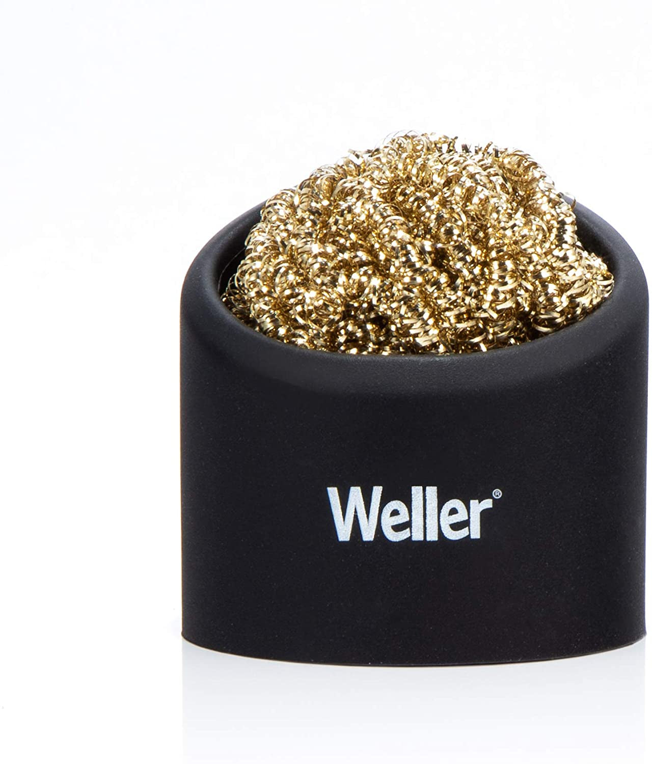 Soldering Brass Sponge Tip Cleaner with Silicone Holder - WLACCBSH-02