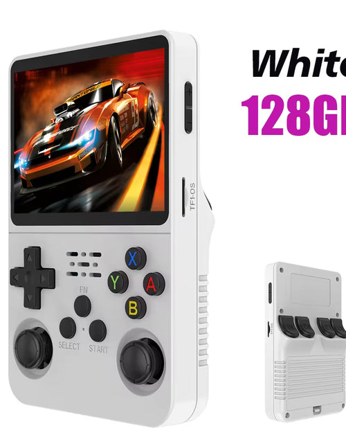 Load image into Gallery viewer, 128G R36S Retro Handheld Video Game Console Linux System 3.5 Inch IPS Screen R35S Pro Portable Pocket Video Player 64GB Games
