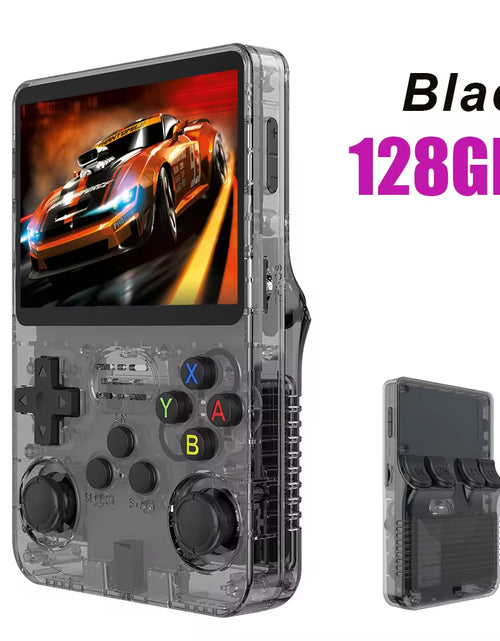 Load image into Gallery viewer, 128G R36S Retro Handheld Video Game Console Linux System 3.5 Inch IPS Screen R35S Pro Portable Pocket Video Player 64GB Games
